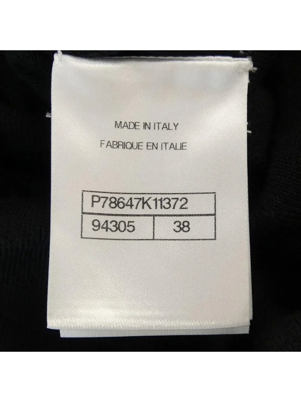 Chanel 25C Dress Black